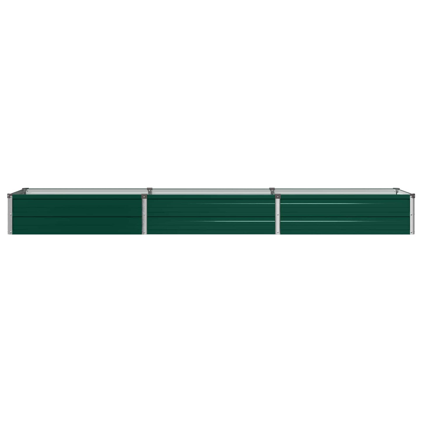Raised Garden Bed Green 240 x 40 x 24 cm cold-rolled steeel