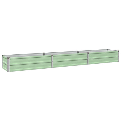 Raised Garden Bed Pastel Green 240 x 40 x 24 cm