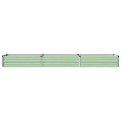 Raised Garden Bed Pastel Green 240 x 40 x 24 cm