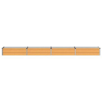 Raised Garden Bed Natural 320 x 40 x 24 cm cold-rolled steel