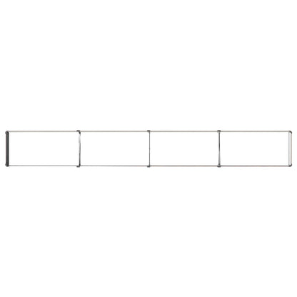 Raised Garden Bed Black 320 x 40 x 24 cm cold-rolled steel