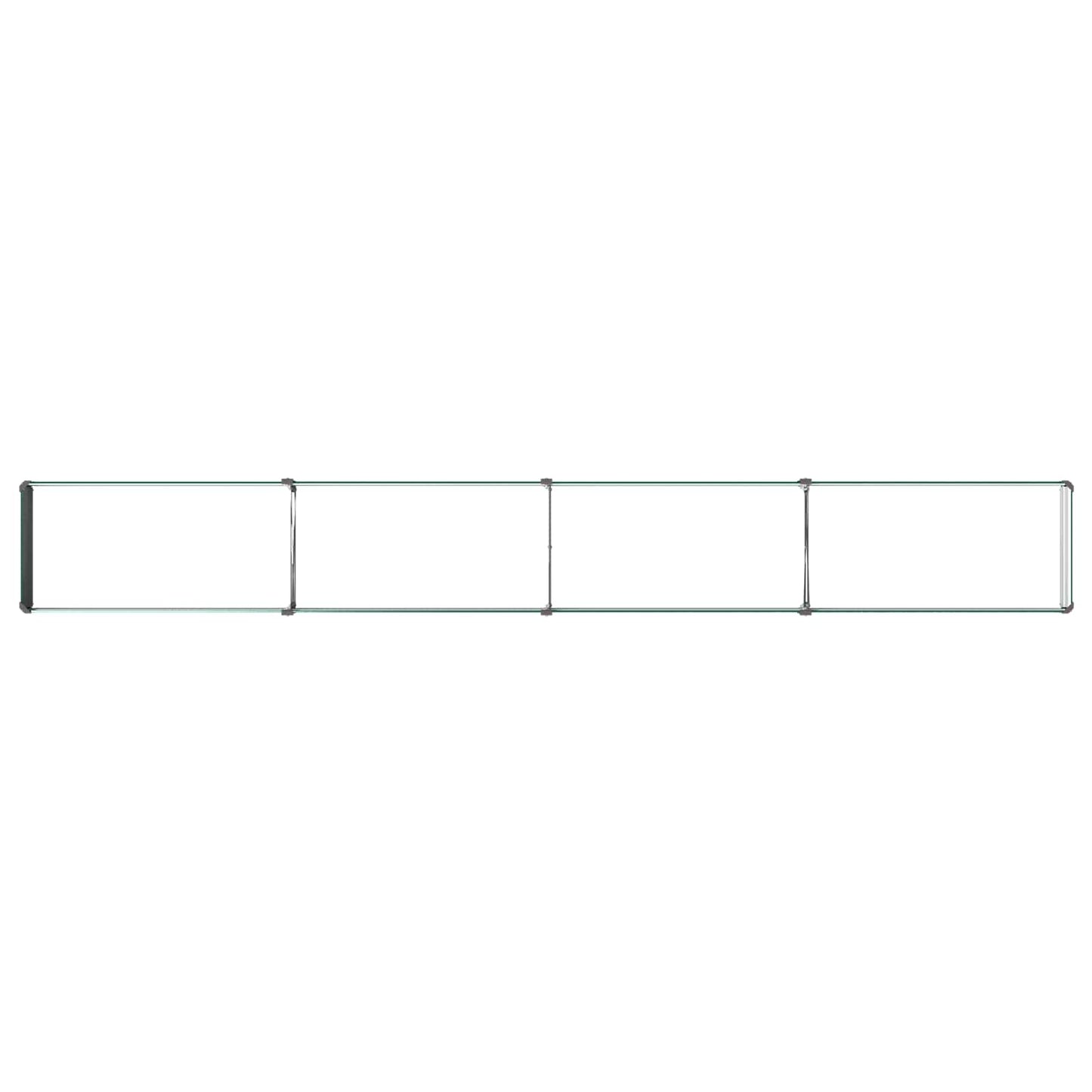 Raised Garden Bed Green 320 x 40 x 24 cm cold-rolled steeel