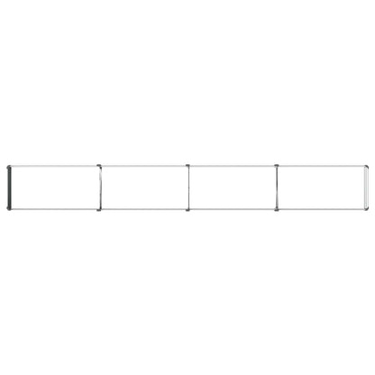 Raised Garden Bed Grey 320 x 40 x 24 cm cold-rolled steel