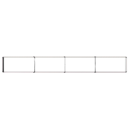 Raised Garden Bed Brown 320 x 40 x 24 cm cold-rolled steel