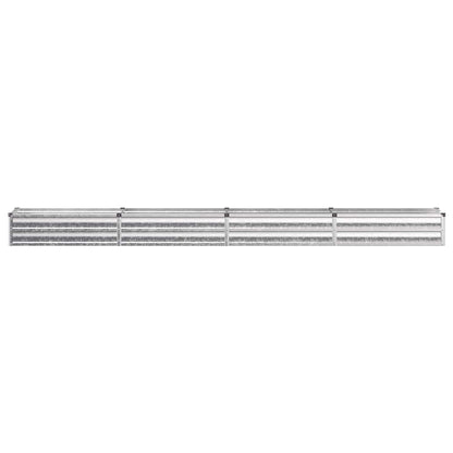 Raised Garden Bed Silver 320 x 40 x 24 cm galvanized