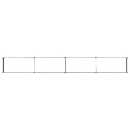 Raised Garden Bed Silver 320 x 40 x 24 cm galvanized