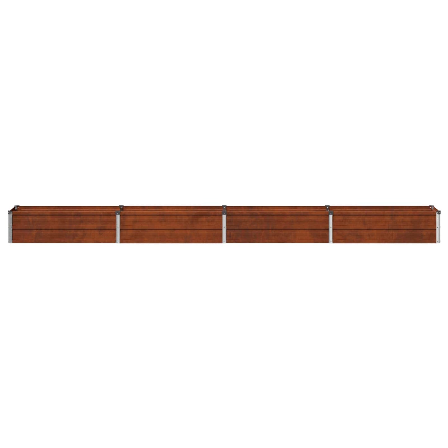 Raised Garden Bed Rusty 320 x 40 x 24 cm corton