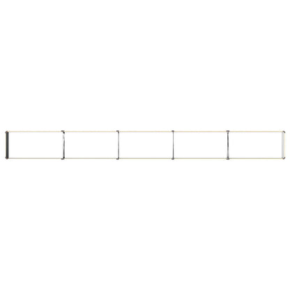 Raised Garden Bed Natural 400 x 40 x 24 cm cold-rolled steel