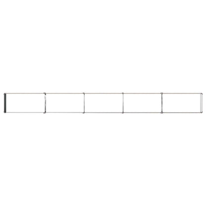 Raised Garden Bed Black 400 x 40 x 24 cm cold-rolled steel