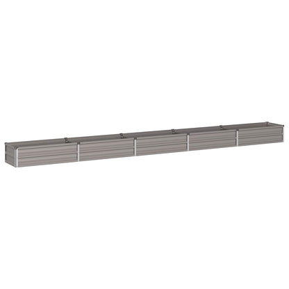Raised Garden Bed Rusty 400 x 40 x 24 cm corton
