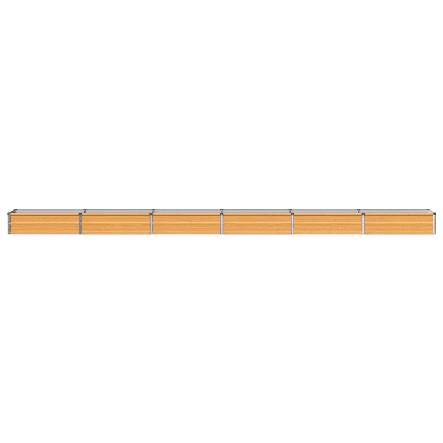 Raised Garden Bed Natural 480 x 40 x 24 cm cold-rolled steel