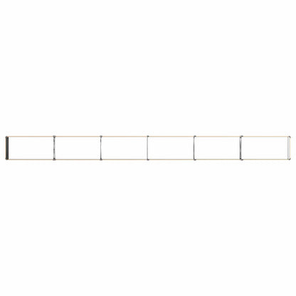 Raised Garden Bed Natural 480 x 40 x 24 cm cold-rolled steel