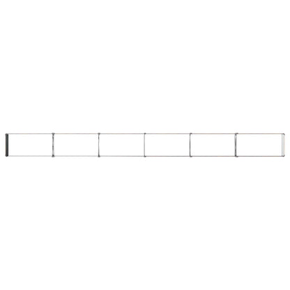 Raised Garden Bed Black 480 x 40 x 24 cm cold-rolled steel