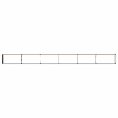 Raised Garden Bed Brown 480 x 40 x 24 cm cold-rolled steel