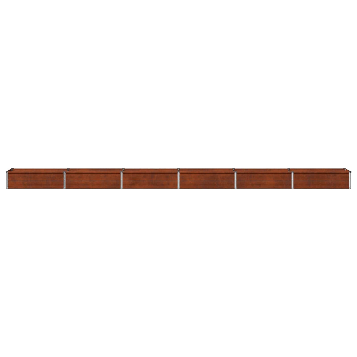 Raised Garden Bed Rusty 480 x 40 x 24 cm corton