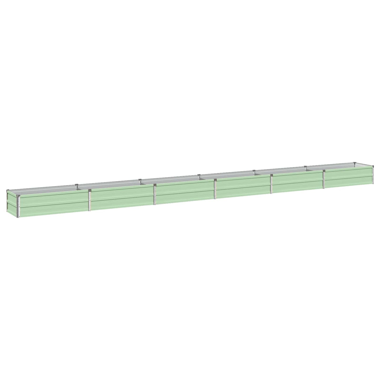 Raised Garden Bed Pastel Green 480 x 40 x 24 cm