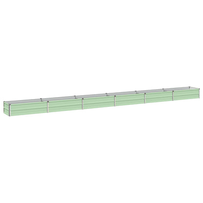 Raised Garden Bed Pastel Green 480 x 40 x 24 cm