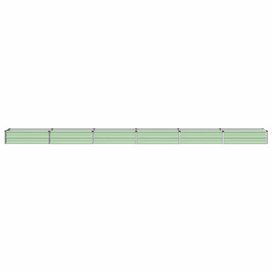 Raised Garden Bed Pastel Green 480 x 40 x 24 cm