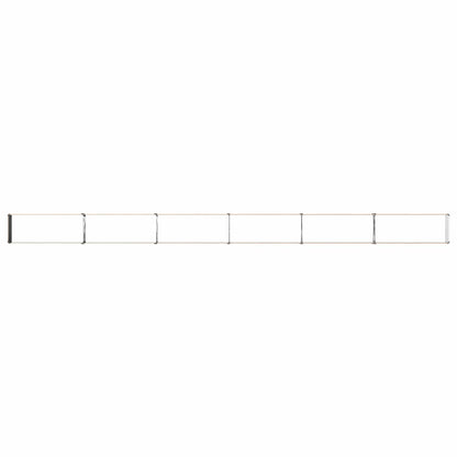 Raised Garden Bed Wood Brown 600 x 40 x 24 cm cold-rolled steel