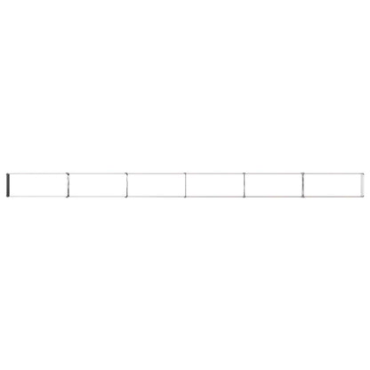 Raised Garden Bed Black 600 x 40 x 24 cm cold-rolled steel