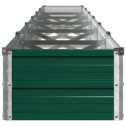 Raised Garden Bed Green 600 x 40 x 24 cm cold-rolled steeel