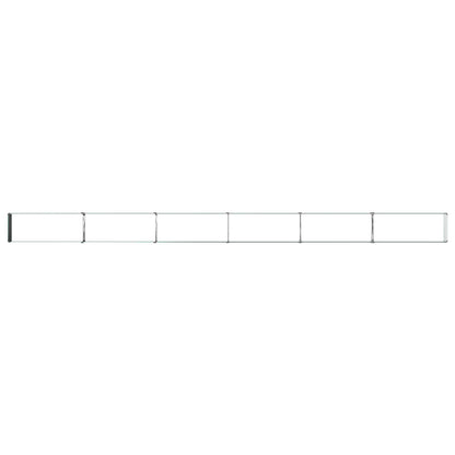 Raised Garden Bed Green 600 x 40 x 24 cm cold-rolled steeel
