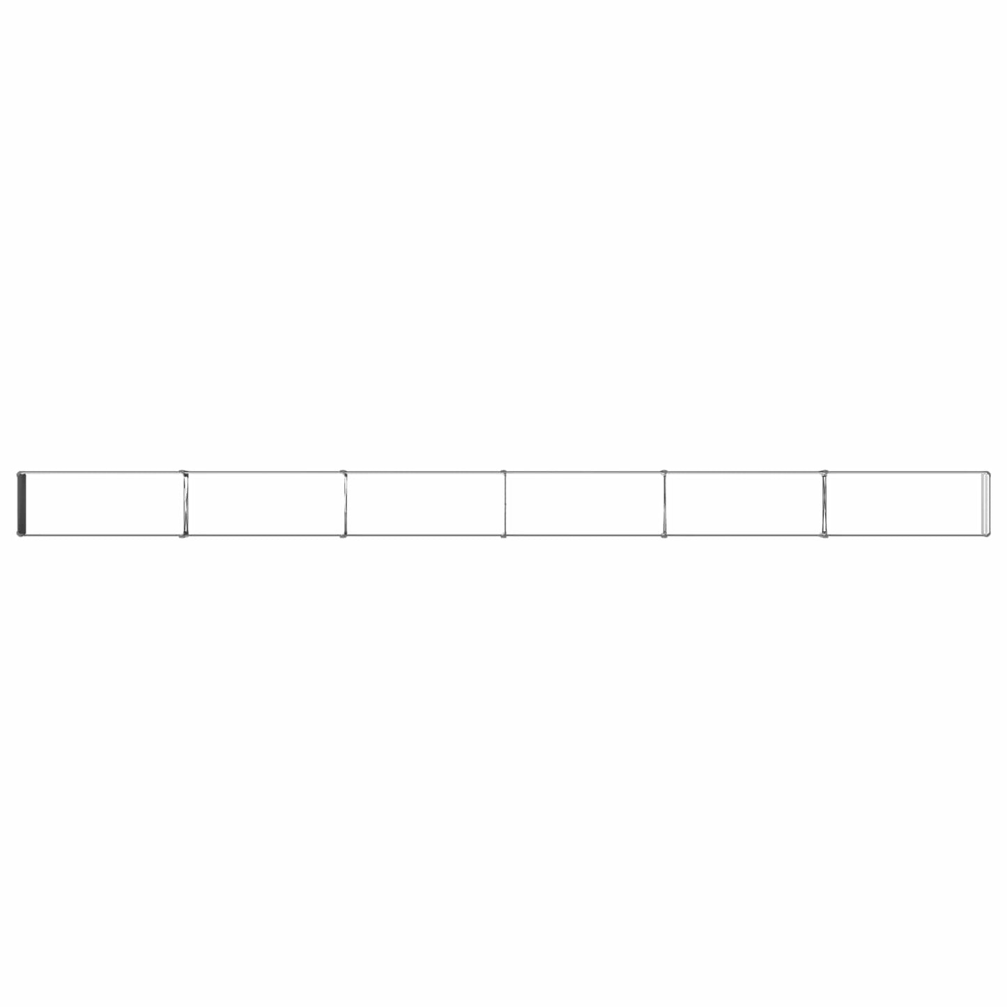 Raised Garden Bed Anthracite 600 x 40 x 24 cm cold-rolled steel