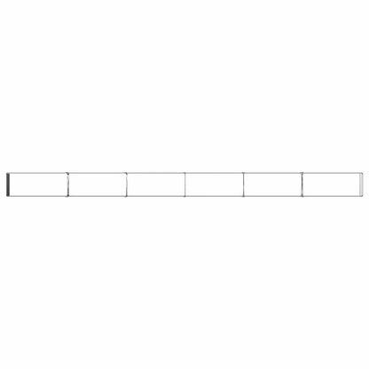 Raised Garden Bed Anthracite 600 x 40 x 24 cm cold-rolled steel