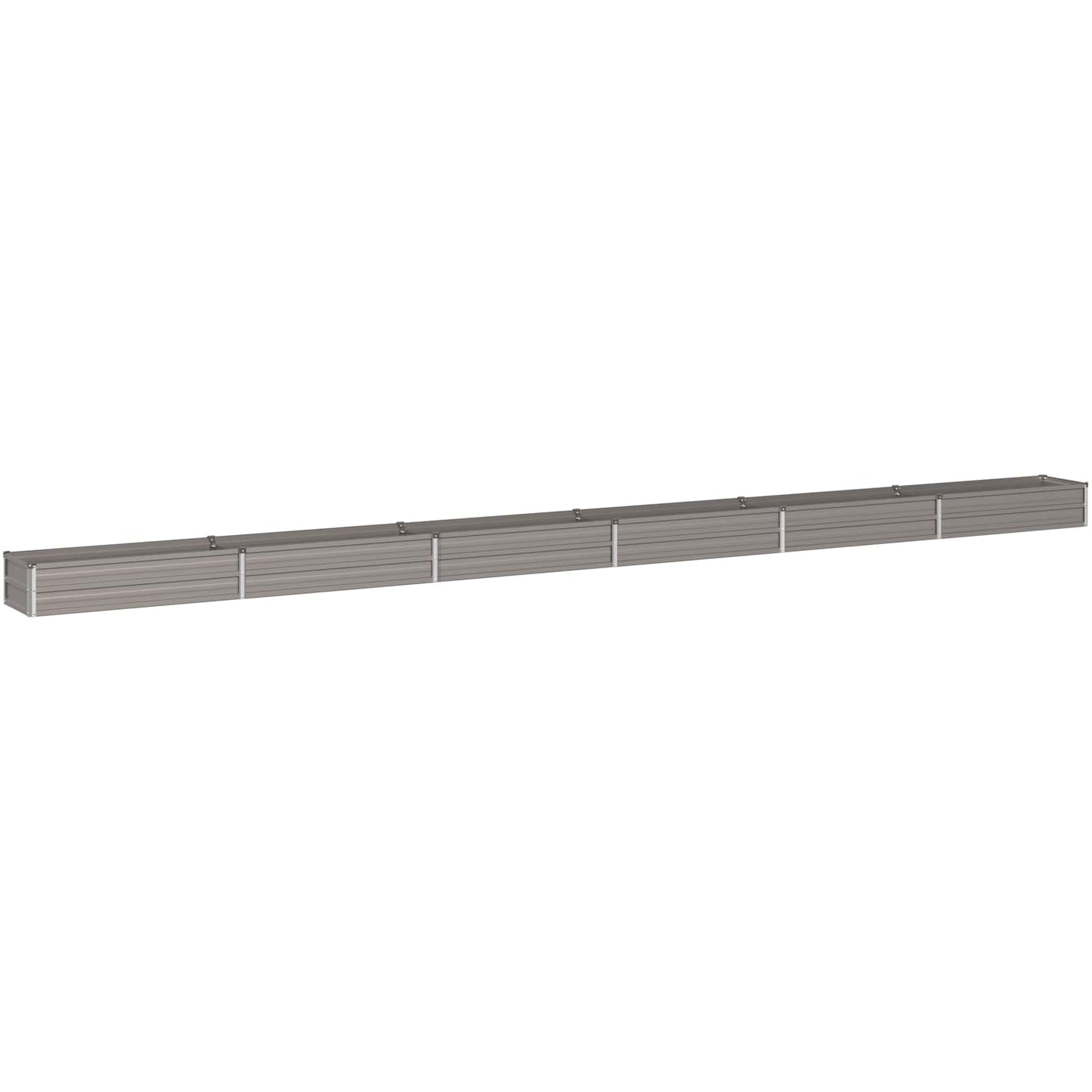 Raised Garden Bed Rusty 600 x 40 x 24 cm corton