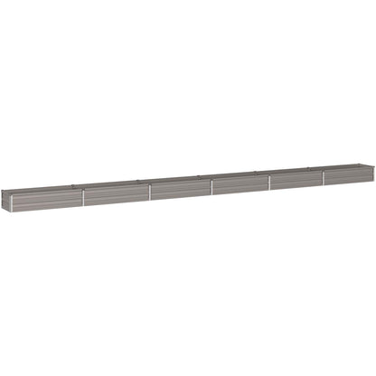 Raised Garden Bed Rusty 600 x 40 x 24 cm corton