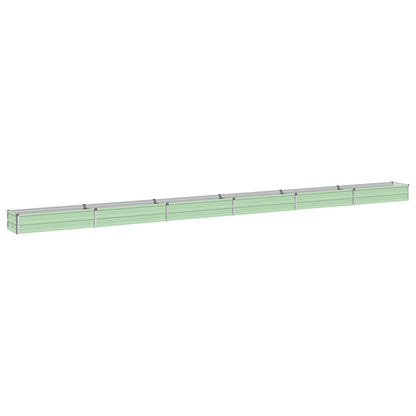 Raised Garden Bed Pastel Green 600 x 40 x 24 cm