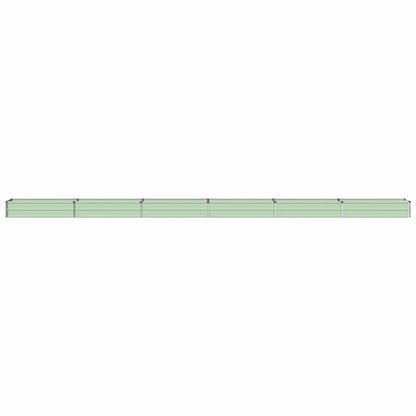 Raised Garden Bed Pastel Green 600 x 40 x 24 cm