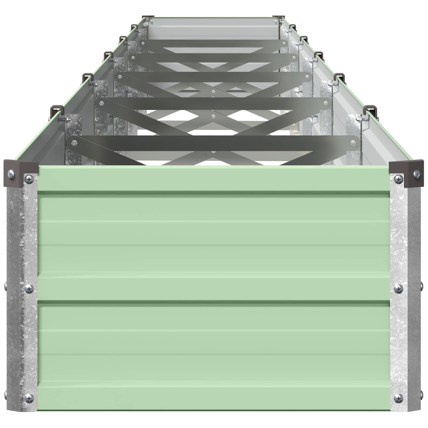 Raised Garden Bed Pastel Green 600 x 40 x 24 cm