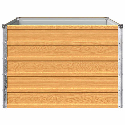 Raised Garden Bed Natural 100 x 80 x 55 cm cold-rolled steel