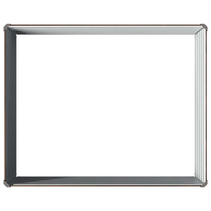 Raised Garden Bed Black 100 x 80 x 55 cm cold-rolled steel