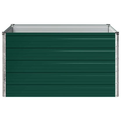 Raised Garden Bed Green 100 x 80 x 55 cm cold-rolled steeel