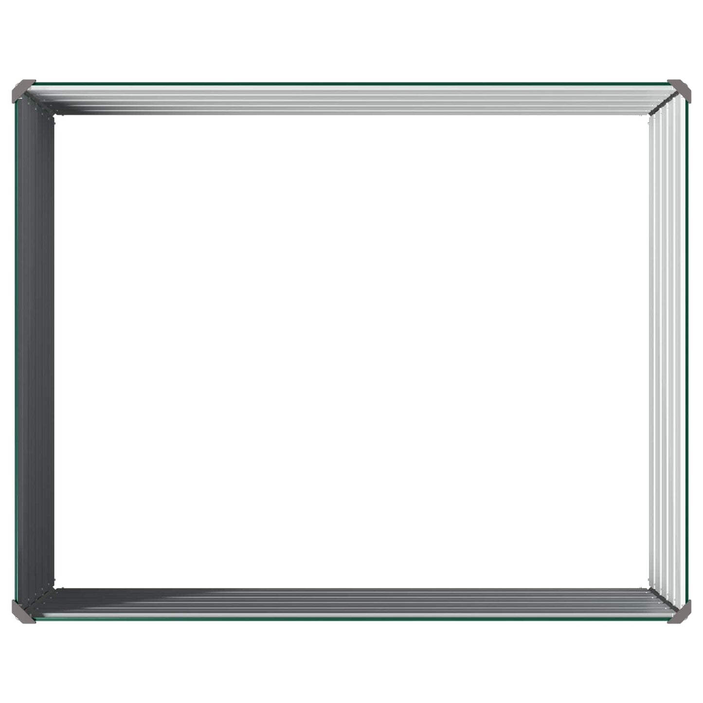 Raised Garden Bed Green 100 x 80 x 55 cm cold-rolled steeel