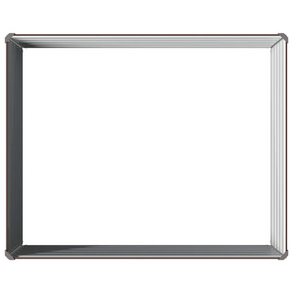Raised Garden Bed Brown 100 x 80 x 55 cm cold-rolled steel