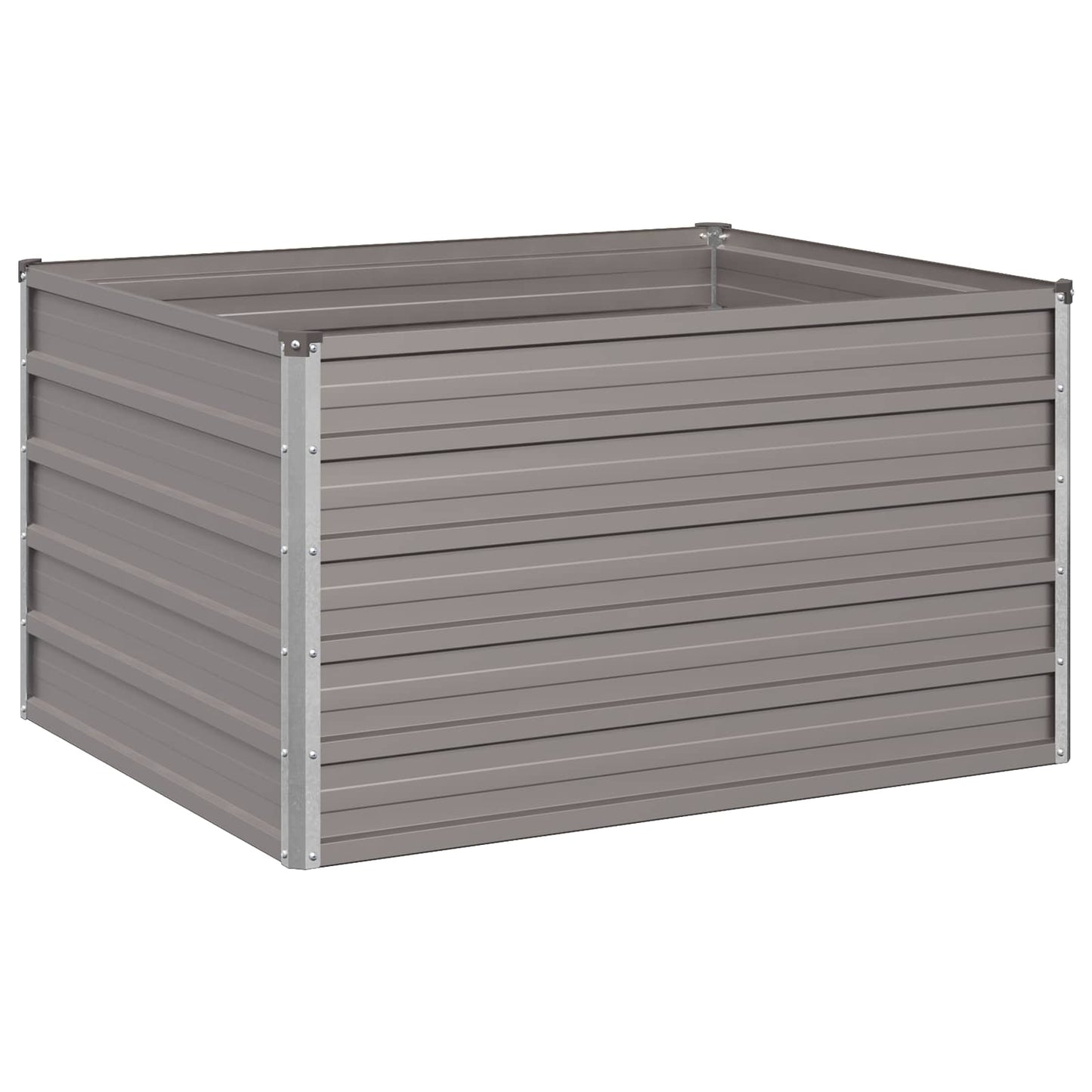 Raised Garden Bed Rusty 100 x 80 x 55 cm corton