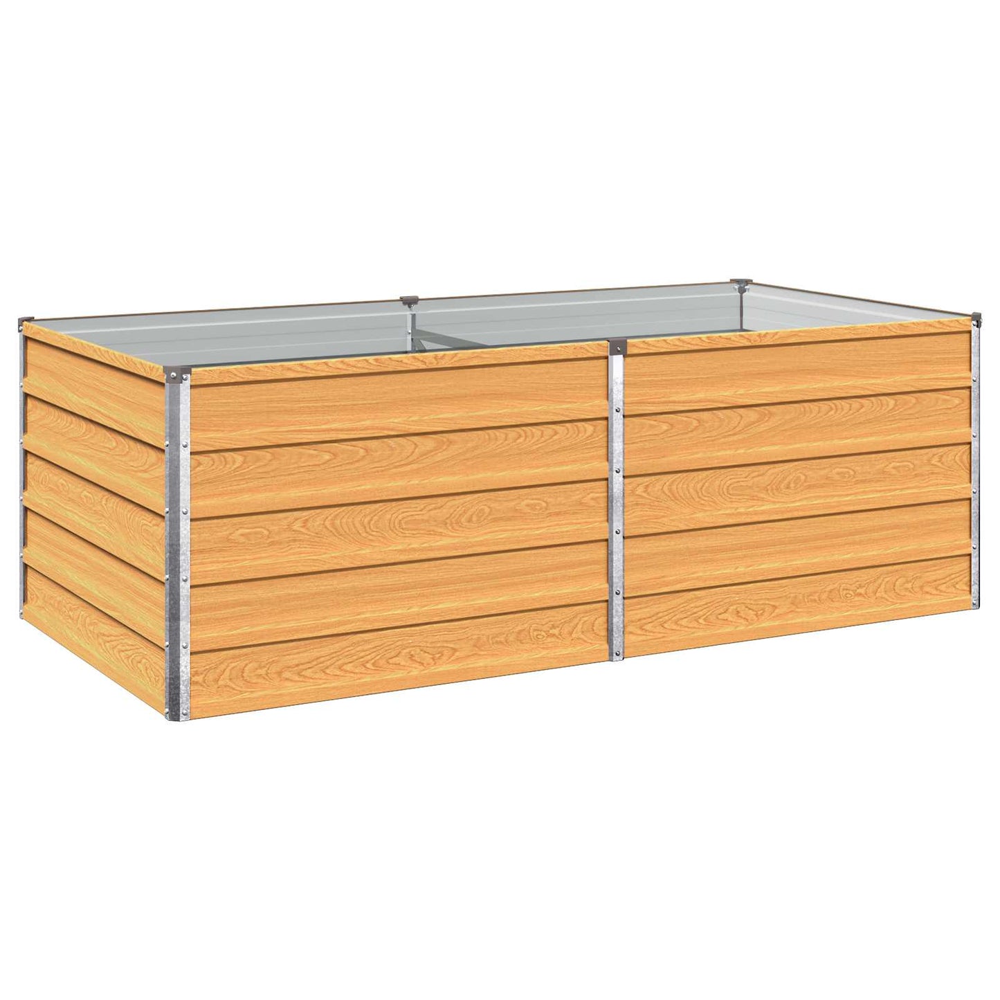 Raised Garden Bed Natural 160 x 80 x 55 cm cold-rolled steel