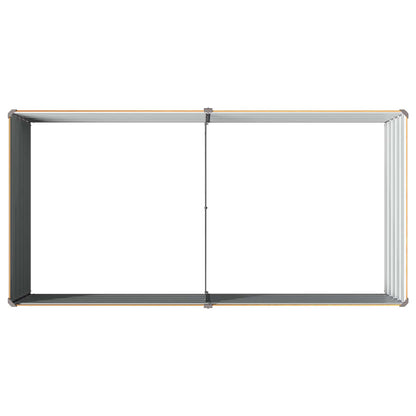Raised Garden Bed Natural 160 x 80 x 55 cm cold-rolled steel
