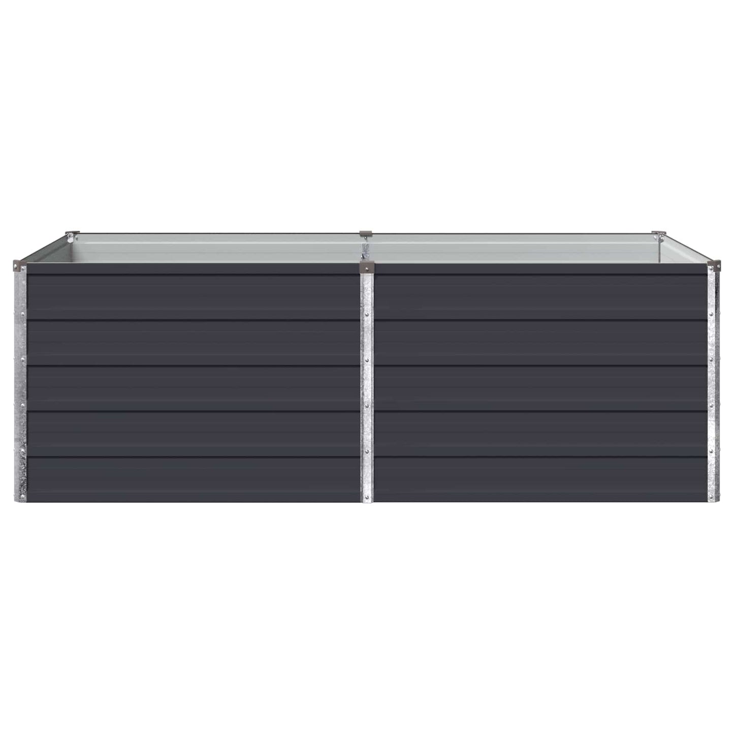 Raised Garden Bed Anthracite 160 x 80 x 55 cm cold-rolled steel