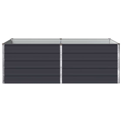 Raised Garden Bed Anthracite 160 x 80 x 55 cm cold-rolled steel