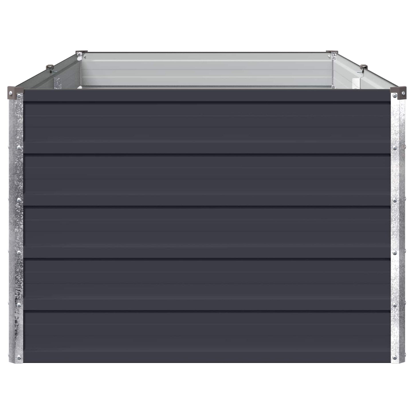 Raised Garden Bed Anthracite 160 x 80 x 55 cm cold-rolled steel