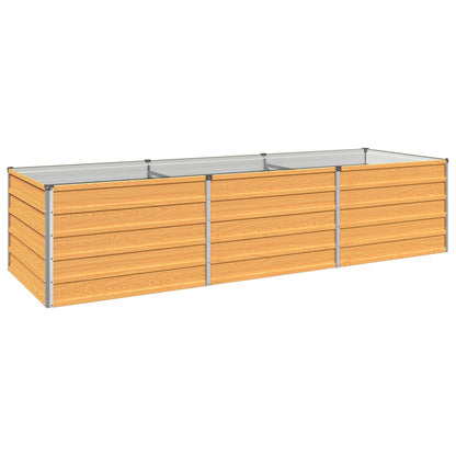 Raised Garden Bed Natural 240 x 80 x 55 cm cold-rolled steel