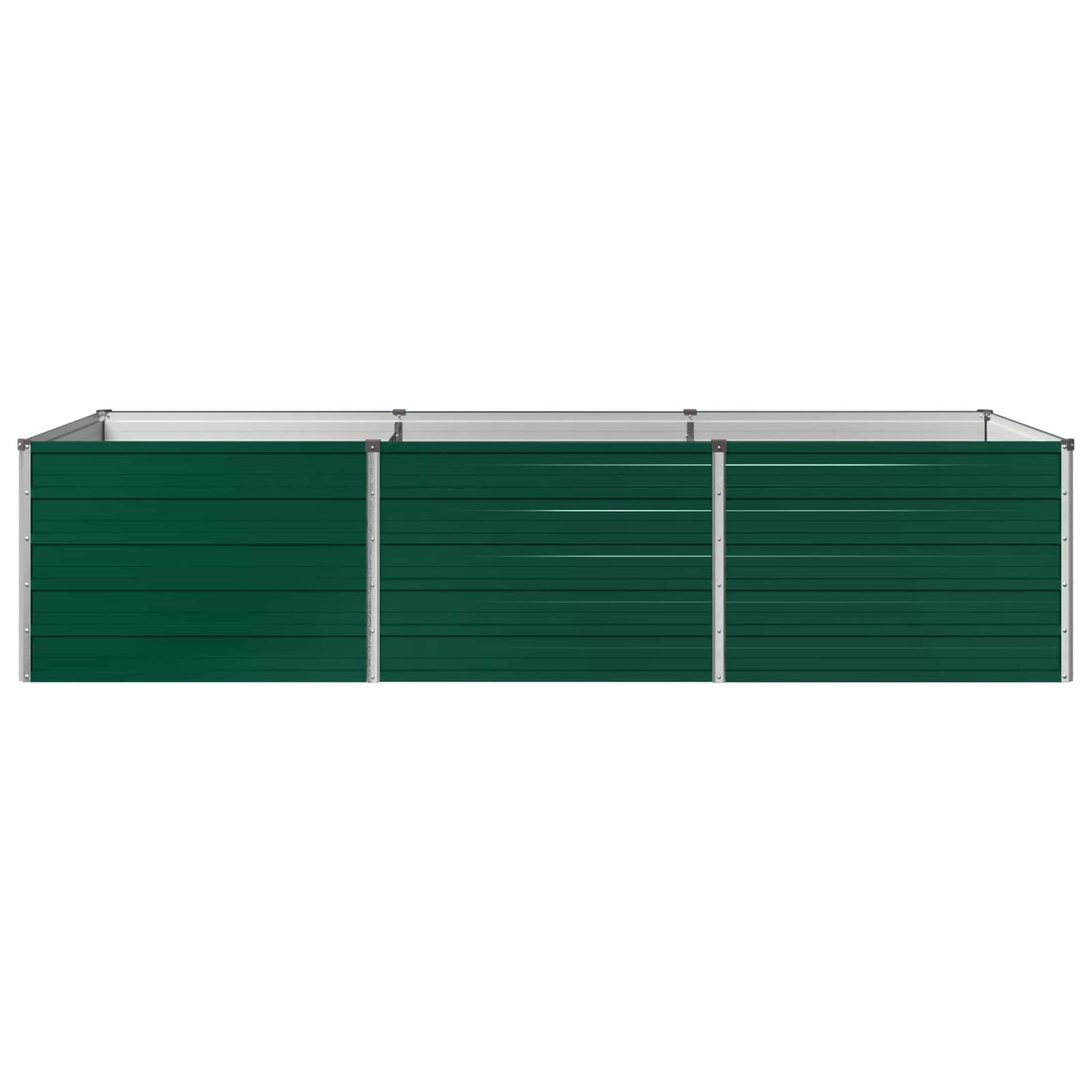 Raised Garden Bed Green 240 x 80 x 55 cm cold-rolled steeel