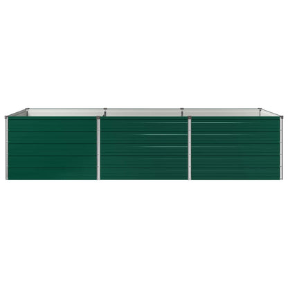 Raised Garden Bed Green 240 x 80 x 55 cm cold-rolled steeel