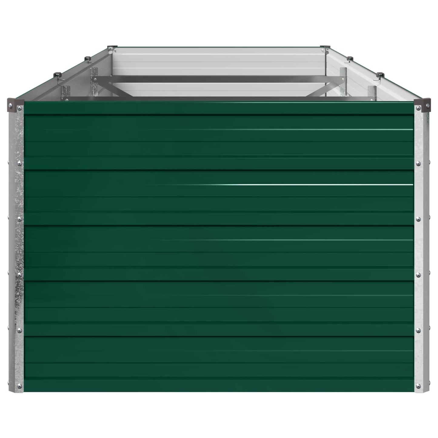 Raised Garden Bed Green 240 x 80 x 55 cm cold-rolled steeel