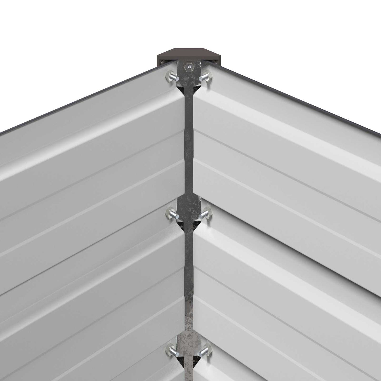 Raised Garden Bed Anthracite 240 x 80 x 55 cm cold-rolled steel