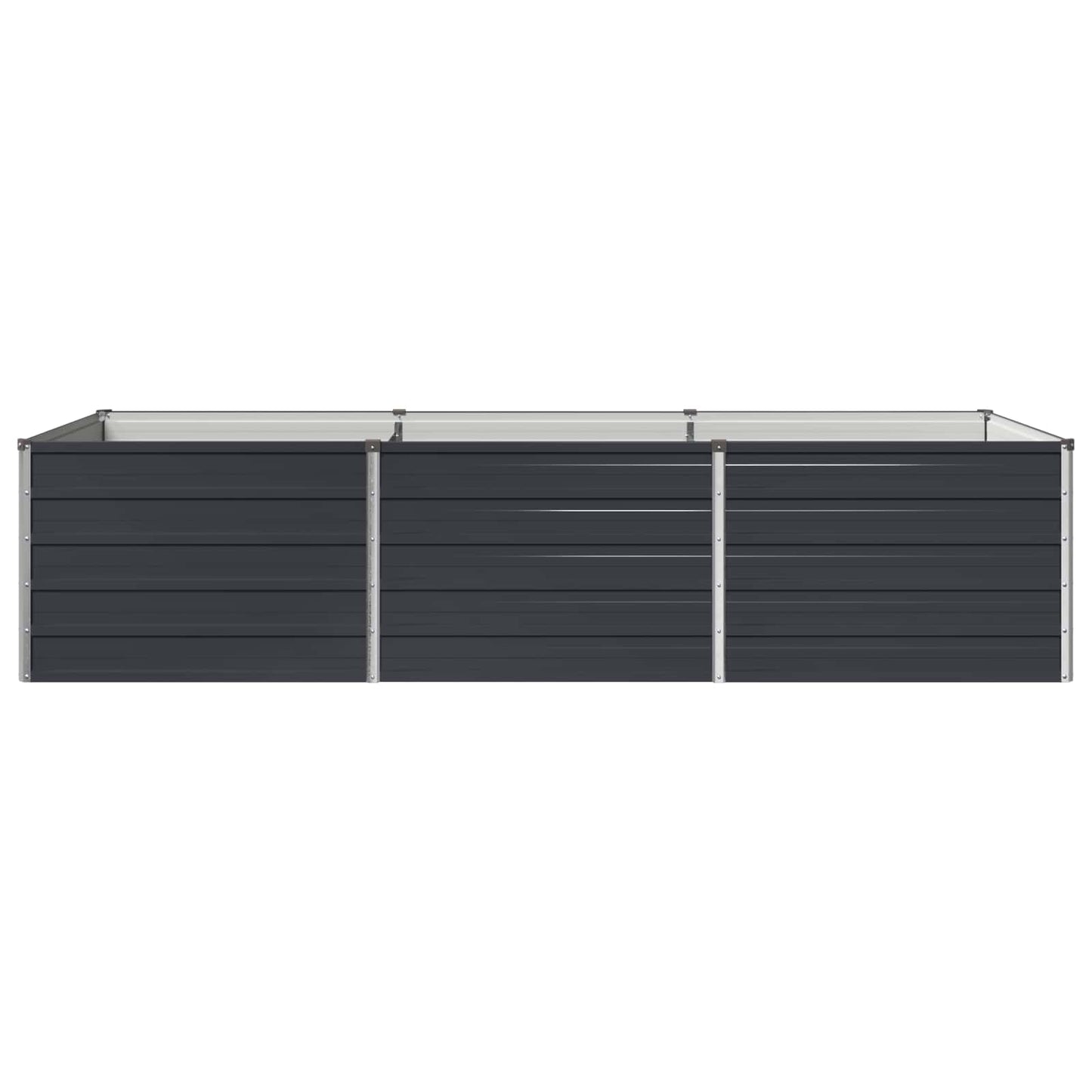 Raised Garden Bed Anthracite 240 x 80 x 55 cm cold-rolled steel
